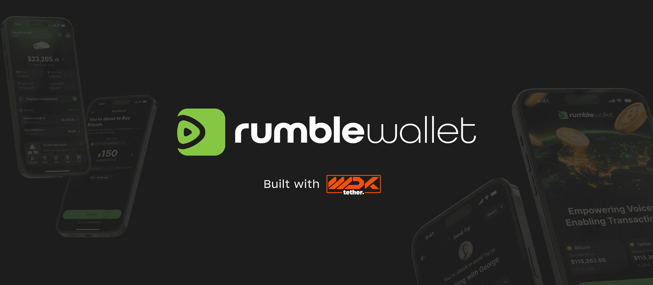 Rumble Wallet product preview